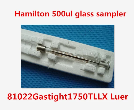 For Hamilton 500ul Glass Sampler 81022 Gastight 1750TLLX Ruhr Luer Syringe Probe Needle Puncture Pierces Gasoline
For Hamilton 500ul Glass Sampler 81022 Gastight 1750TLLX Ruhr Luer Syringe Probe Needle Puncture Pierces Gasoline