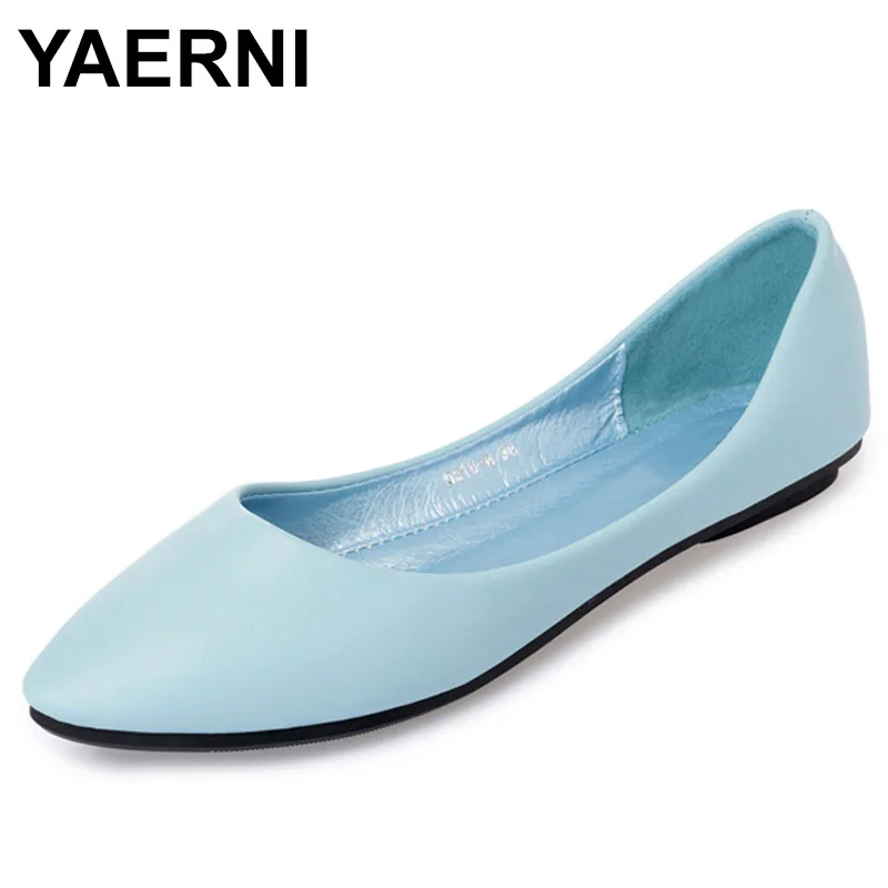 YAERNILady soft sole Flats casual Shoes for drive pregnant woman boat shoes Women Spring summerShoes pointed toe big size43E1126
YAERNILady soft sole Flats casual Shoes for drive pregnant woman boat shoes Women Spring summerShoes pointed toe big size43E1126