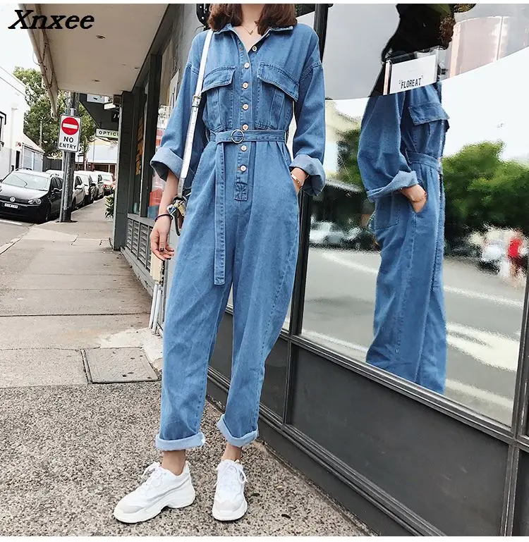 2020 Spring Umpsuit Autumn Macacao Feminino Conjoined Denim Overalls Casual Jumpsuit Jumpsuits Playsuit Overalls Female Xnxee
2020 Spring Umpsuit Autumn Macacao Feminino Conjoined Denim Overalls Casual Jumpsuit Jumpsuits Playsuit Overalls Female Xnxee