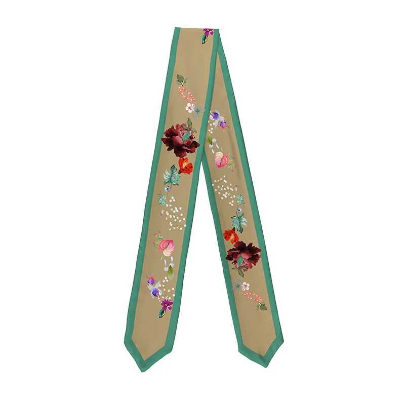Mint Green New Print Lady Multi-use Riband Scarves Bag Handle Scarf Small Ribbon Hair Wrist Band Choker Neck Wear 2 Piece CJ87
Mint Green New Print Lady Multi-use Riband Scarves Bag Handle Scarf Small Ribbon Hair Wrist Band Choker Neck Wear 2 Piece CJ87