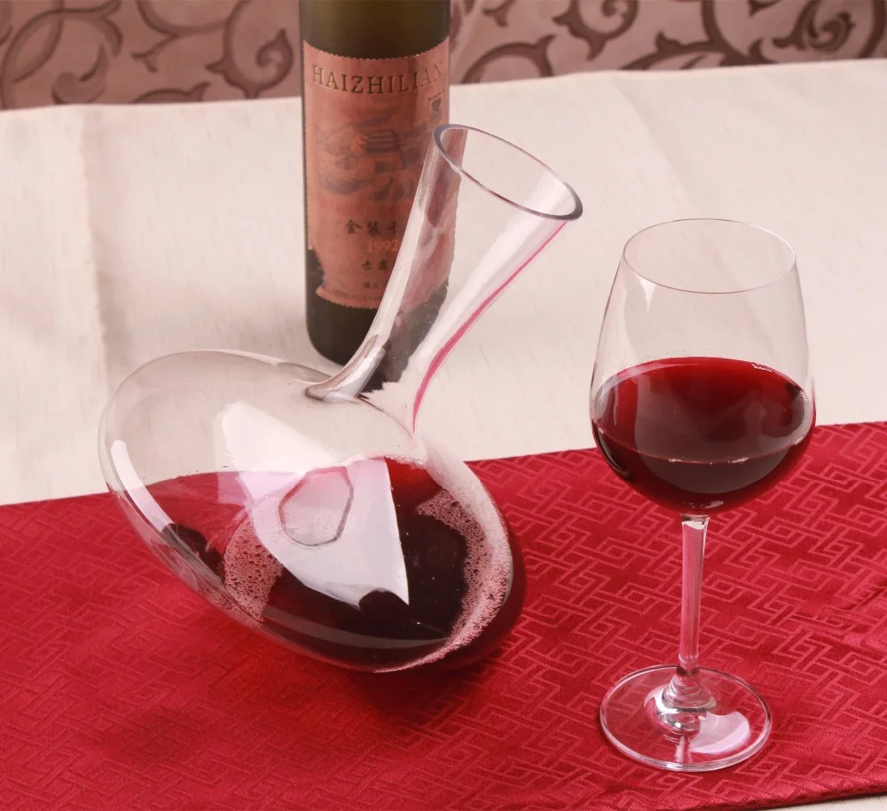 1PC Tumbler Decanter Handmade Crystal Red Wine Brandy Champagne Glasses decanter Bottle Jug Pourer For Family Bar JS 1107
1PC Tumbler Decanter Handmade Crystal Red Wine Brandy Champagne Glasses decanter Bottle Jug Pourer For Family Bar JS 1107