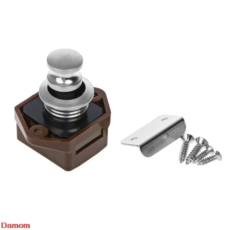2021 New Mini Push Button Boat Mortorhome Showcase Door Catch Lock Van RV Caravans Yacht Furniture Drawer Cabinet
2021 New Mini Push Button Boat Mortorhome Showcase Door Catch Lock Van RV Caravans Yacht Furniture Drawer Cabinet