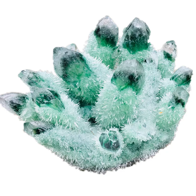 Rare!!!!Natural green crystal cluster gem quartz crystal point healing reiki witchcraft home decoration
Rare!!!!Natural green crystal cluster gem quartz crystal point healing reiki witchcraft home decoration