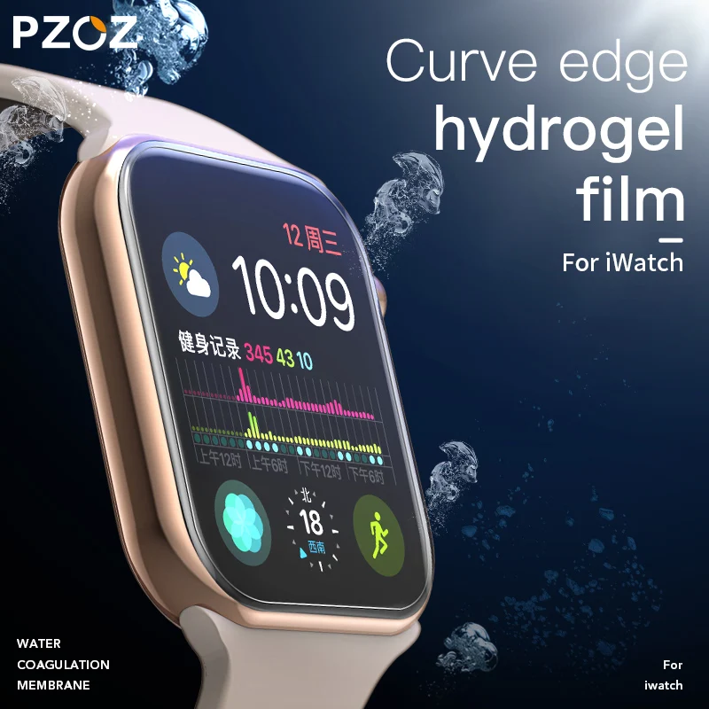 Защитное стекло PZOZ для iWatch 5, 4, Гидрогелевая пленка для Apple Watch 1, 2, 3, закаленное стекло с изогнутыми краями, 38 мм, 42 мм
Защитное стекло PZOZ для iWatch 5, 4, Гидрогелевая пленка для Apple Watch 1, 2, 3, закаленное стекло с изогнутыми краями, 38 мм, 42 мм