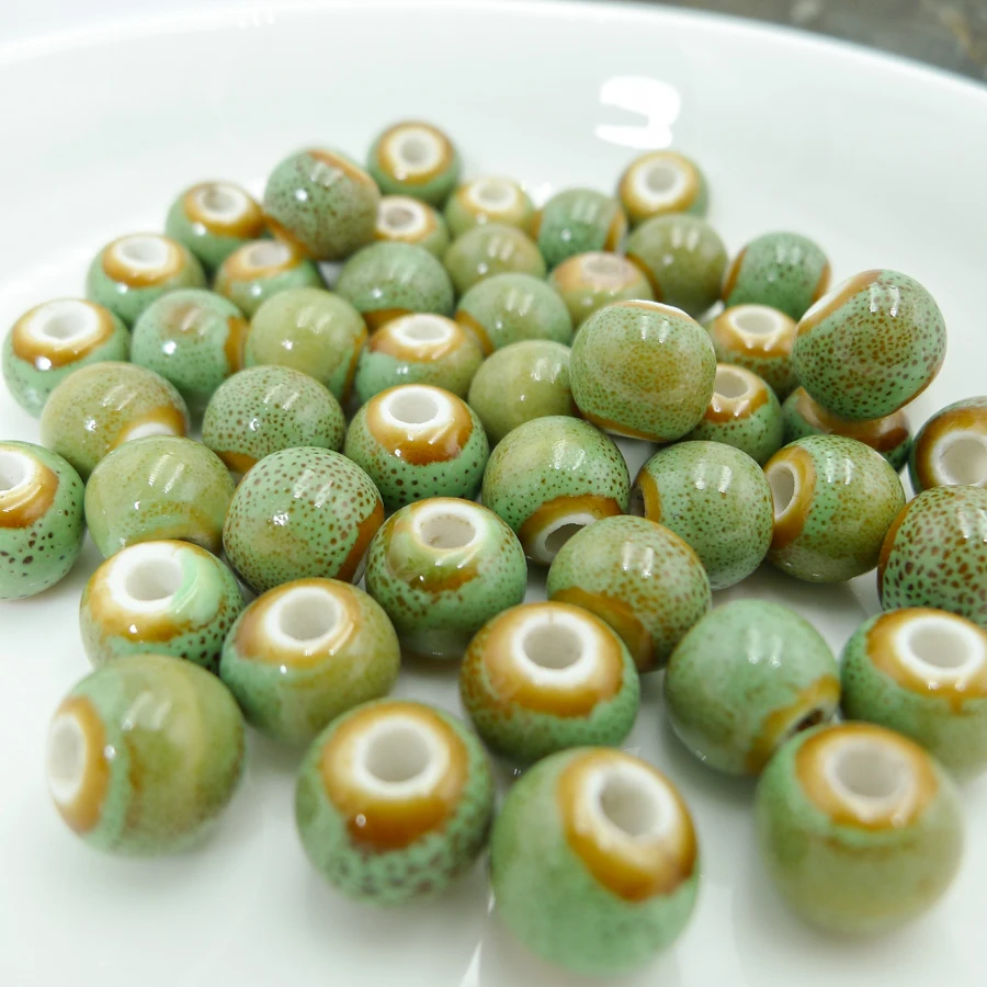 8# 100pcs Jingdezhen Ceramic Beads Flower Beading Porcelain Bead For Jewelry Making 8mm Beads #A414B
8# 100pcs Jingdezhen Ceramic Beads Flower Beading Porcelain Bead For Jewelry Making 8mm Beads #A414B