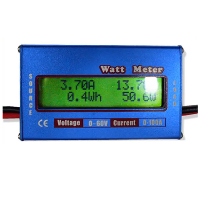New LCD Digital Battery Balance Voltage Power Current Meter Analyzer Watt Meter Monitor Tester 0-60V 0-100A
New LCD Digital Battery Balance Voltage Power Current Meter Analyzer Watt Meter Monitor Tester 0-60V 0-100A