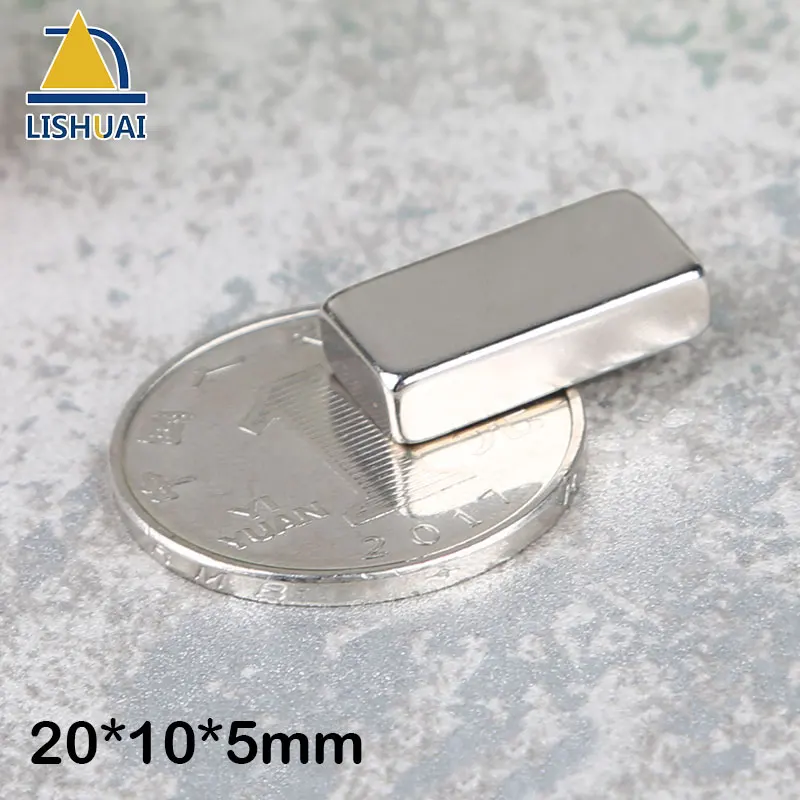 LISHUAI 10pcs Super Strong Cuboid Block Neodymium Magnet Rare Earth N35 20 x 10 x 5 mm
LISHUAI 10pcs Super Strong Cuboid Block Neodymium Magnet Rare Earth N35 20 x 10 x 5 mm