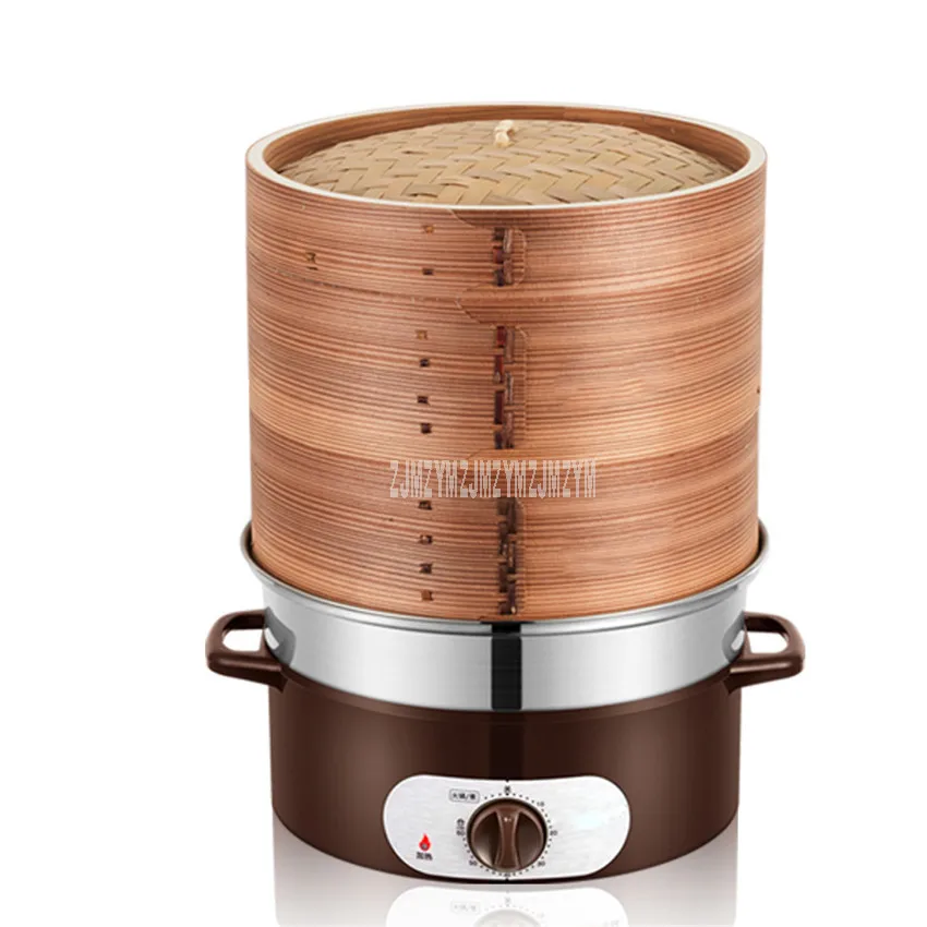 1350W Whole bamboo Double Layer Electric Steamer Soup Food Steamer 60min Timing Multi-functional Household Cooking Appliances
1350W Whole bamboo Double Layer Electric Steamer Soup Food Steamer 60min Timing Multi-functional Household Cooking Appliances