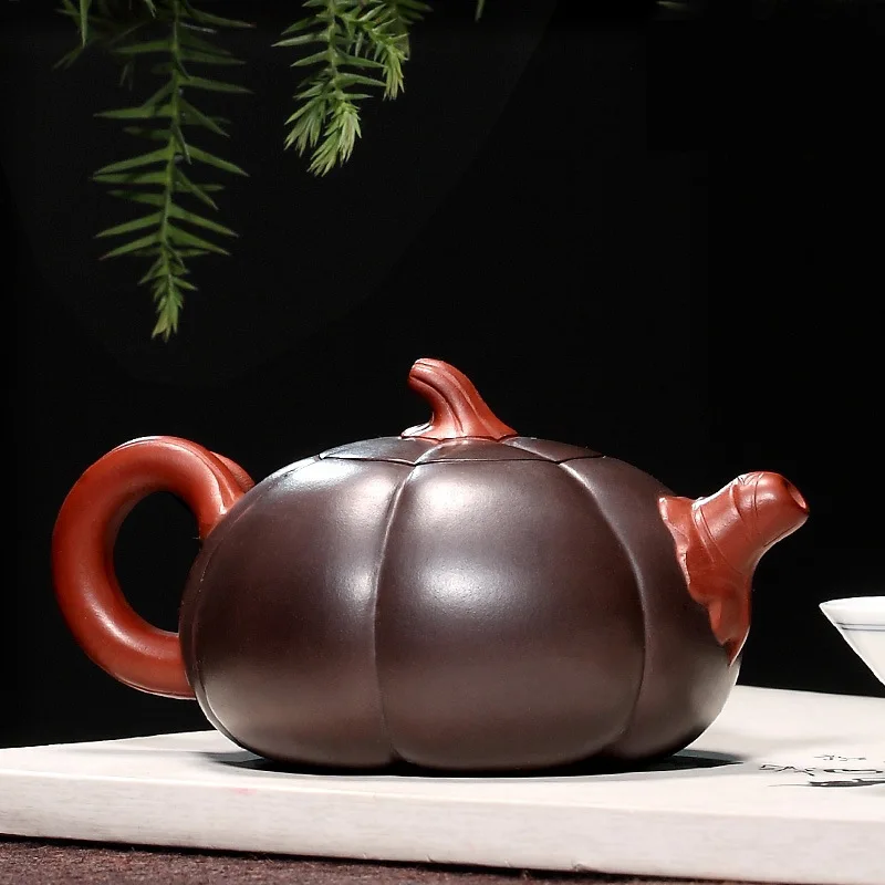 Sand Teapot Famous Country Assistant Qian Taofeng Handmade Pumpkin Purple Sand Teapot Travel Teaware Gift Customization
Sand Teapot Famous Country Assistant Qian Taofeng Handmade Pumpkin Purple Sand Teapot Travel Teaware Gift Customization