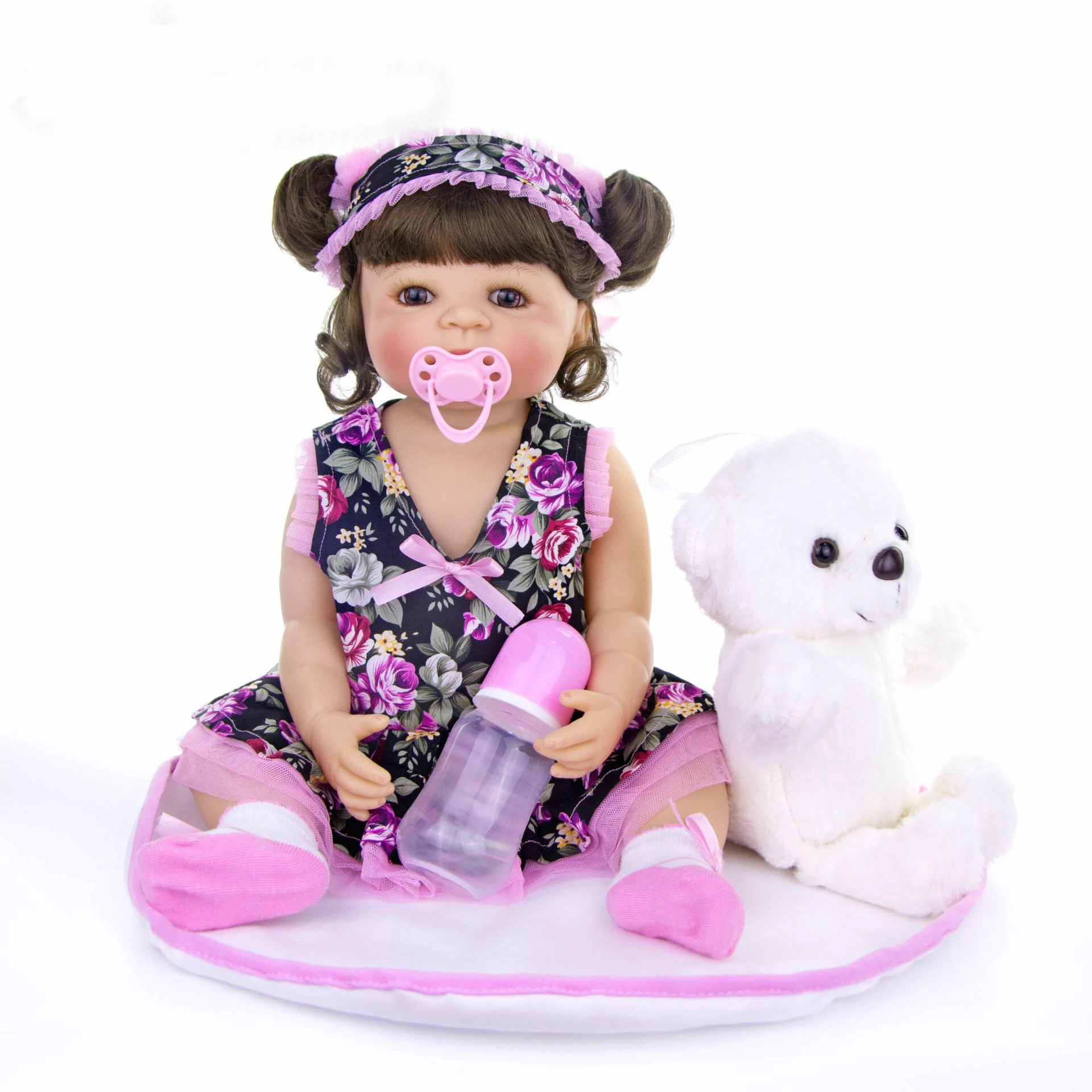 55cm Full Silicone Body Reborn Baby Doll Toy For Girl Vinyl Newborn Princess bebe doll reborn Bathe Accompanying Birthday Gift
55cm Full Silicone Body Reborn Baby Doll Toy For Girl Vinyl Newborn Princess bebe doll reborn Bathe Accompanying Birthday Gift