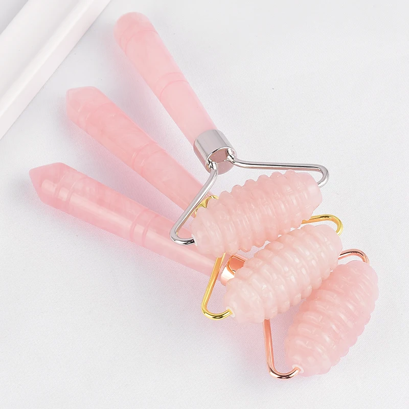 Micro Needle Jade Face Roller Natural Rose Quartz Boby Massage Stone Anti Cellulite Beauty Skin Health Care Face Lift Tool
Micro Needle Jade Face Roller Natural Rose Quartz Boby Massage Stone Anti Cellulite Beauty Skin Health Care Face Lift Tool