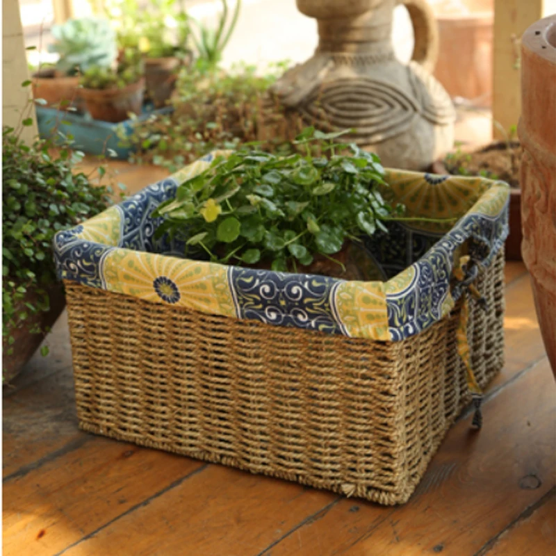 Small Large natural woven straw baskets box laundry basket for clothes dirty Sundries zakka panier de rangement cesto ropa sucia
Small Large natural woven straw baskets box laundry basket for clothes dirty Sundries zakka panier de rangement cesto ropa sucia