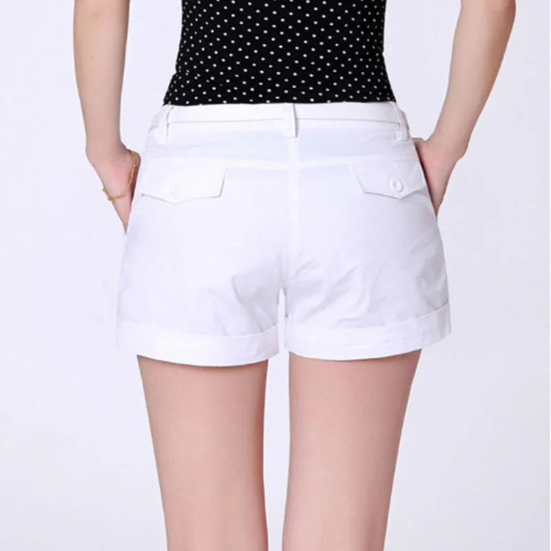 Summer Women Casual Shorts 2XL New Lady Female Casual Draped Summer Shorts Pockets Zipper Solid Khaki / White
Summer Women Casual Shorts 2XL New Lady Female Casual Draped Summer Shorts Pockets Zipper Solid Khaki / White
