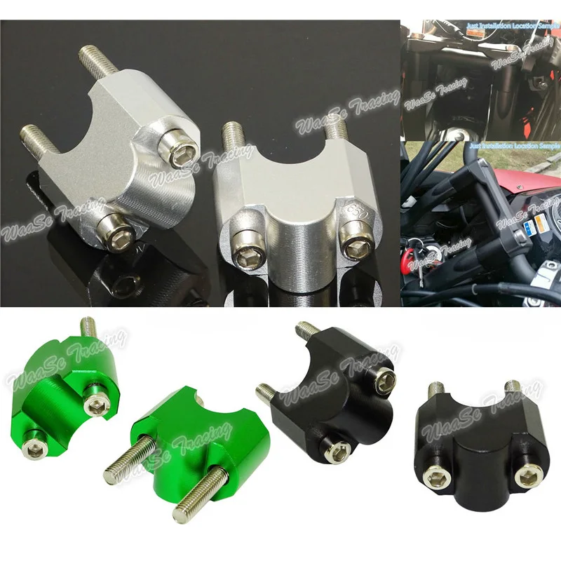 waase Motorcycle Handlebar Riser Up 30mm Backward Bracket Kit For Kawasaki VERSYS 650 KLE650 2013 2014 2015 2016 2017
waase Motorcycle Handlebar Riser Up 30mm Backward Bracket Kit For Kawasaki VERSYS 650 KLE650 2013 2014 2015 2016 2017