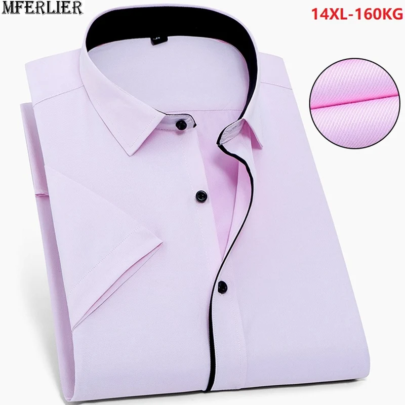 summer big plus size men formal pink dress shirts large size wedding short sleeve office shirt business 7XL 8XL 10XL 12XL 14XL
summer big plus size men formal pink dress shirts large size wedding short sleeve office shirt business 7XL 8XL 10XL 12XL 14XL