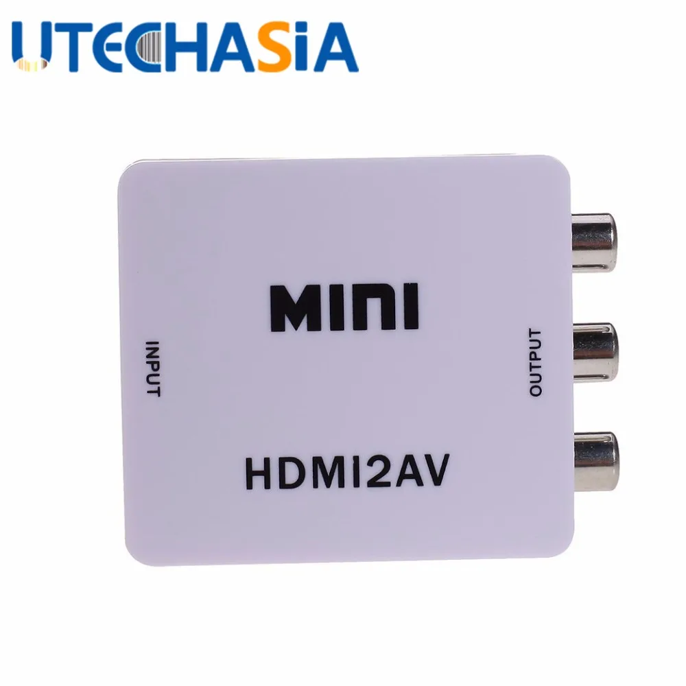 USB концентратор 1 порт HDMI в AV конвертер 1080P дополнительный для HD компьютера