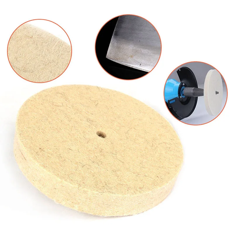 Thickness Drill Grinding Wheel Buffing Wheel Felt Wool Polishing Pad Abrasive Disc For Bench Grinder Rotary Tool 10mm Diameter
Thickness Drill Grinding Wheel Buffing Wheel Felt Wool Polishing Pad Abrasive Disc For Bench Grinder Rotary Tool 10mm Diameter