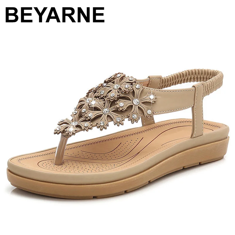 BEYARNESummer/Повседневная обувь; Женские вьетнамки на плоской подошве; Женская модная пляжная обувь с цветочным принтом и кристаллами; Женские с...
BEYARNESummer/Повседневная обувь; Женские вьетнамки на плоской подошве; Женская модная пляжная обувь с цветочным принтом и кристаллами; Женские с...