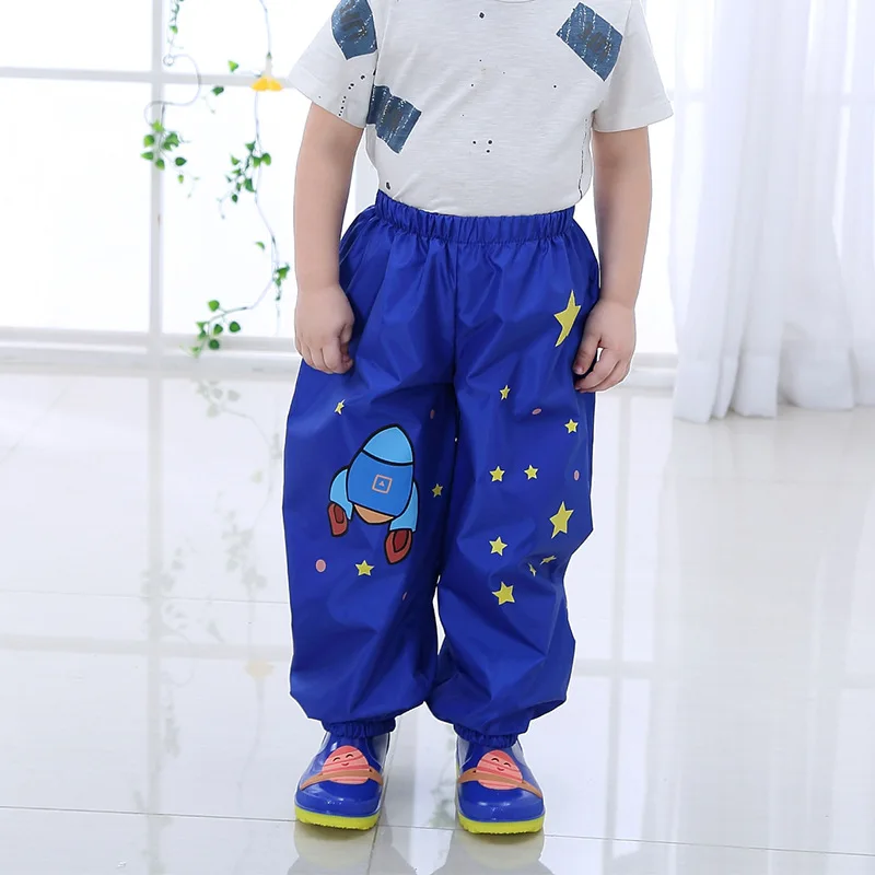 Фото Милый детский/детский дождевик детские брюки водонепроницаемые - купить