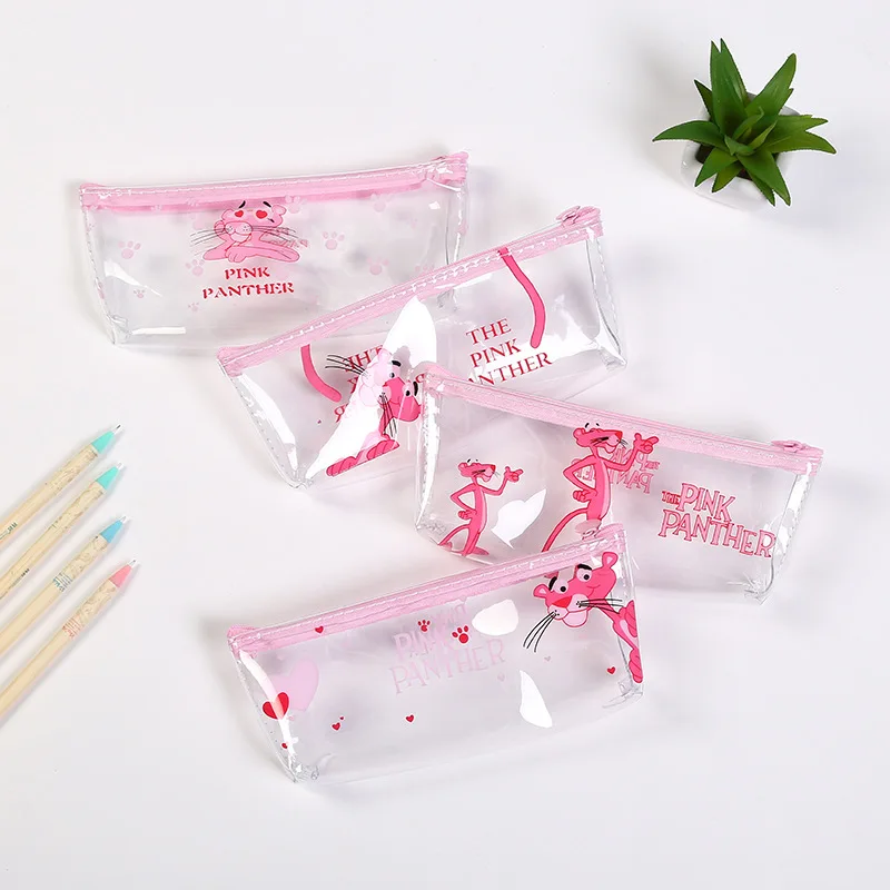 1 Pcs Transparent Waterproof Pink Leopard Pencil Bags PVC Pencil Case Material Escolar Stationery Bag for Kids Office Supplies
1 Pcs Transparent Waterproof Pink Leopard Pencil Bags PVC Pencil Case Material Escolar Stationery Bag for Kids Office Supplies