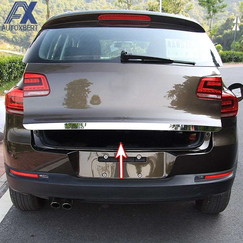 Для VW Tiguan 2010-2015, хромированный задний багажник, задняя дверь, отделка двери, молдинг, украшение, Стайлинг, протектор полосы
Для VW Tiguan 2010-2015, хромированный задний багажник, задняя дверь, отделка двери, молдинг, украшение, Стайлинг, протектор полосы