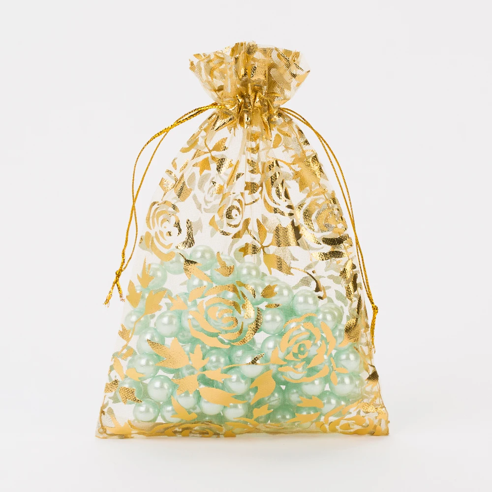13x18cm Gold Rose Organza Jewelry Gift Bags Cheap Organza Pouches Wedding Favor Gift Bag Jewelry Packaging Drawstring Pouch
13x18cm Gold Rose Organza Jewelry Gift Bags Cheap Organza Pouches Wedding Favor Gift Bag Jewelry Packaging Drawstring Pouch