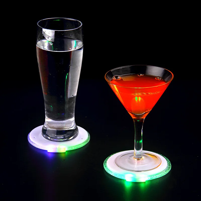 LED Coaster LED Cup Mat Color Change 10cm Ultra-thin Circular Tableware Glow Bar Club Party Prom Supplies Disco Holiday Wedding
LED Coaster LED Cup Mat Color Change 10cm Ultra-thin Circular Tableware Glow Bar Club Party Prom Supplies Disco Holiday Wedding
