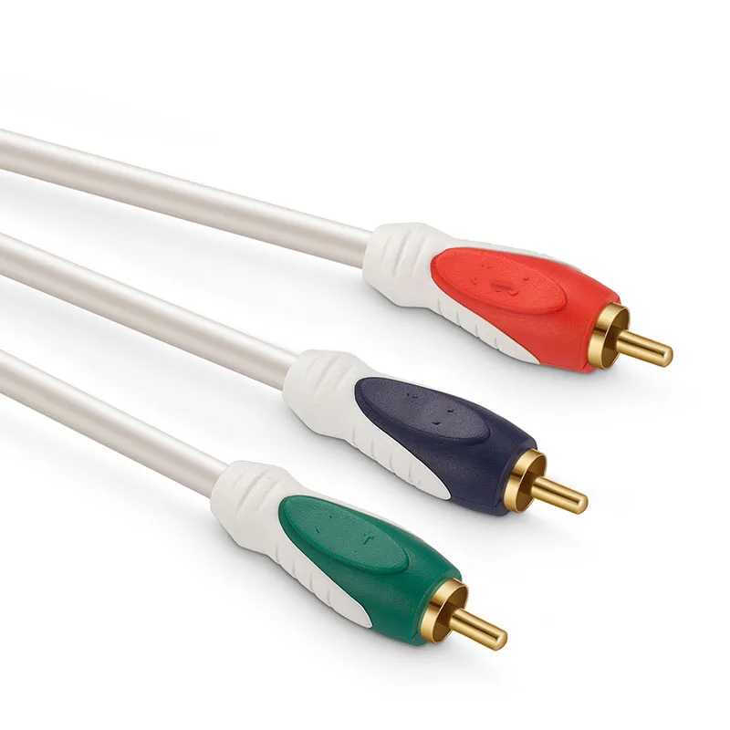 WinAqum Gold Plated Component RGB Ypbpr HD Video Cable 3 RCA Male Extention Cable Cord Adapter for TV HDTV DVD
WinAqum Gold Plated Component RGB Ypbpr HD Video Cable 3 RCA Male Extention Cable Cord Adapter for TV HDTV DVD