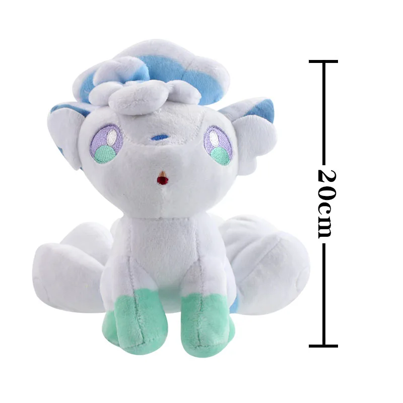5 styles Anime Ice Alola Vulpix Ninetales Stuffed Peluche Plush Toys Japanese Dolls Christmas Gift For Children 18cm -26cm
5 styles Anime Ice Alola Vulpix Ninetales Stuffed Peluche Plush Toys Japanese Dolls Christmas Gift For Children 18cm -26cm
