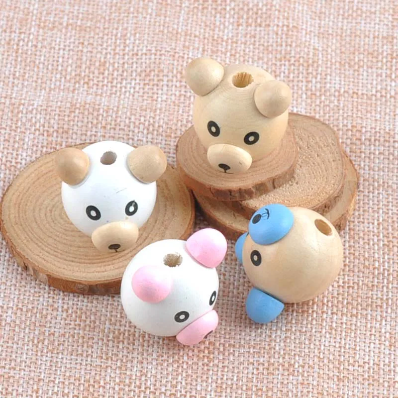 28mm 5pcs Cute Kids Wood Beads 3D Bear cute Spacer Loose beads Fit kids Handmake DIY Accessory MT1405X
28mm 5pcs Cute Kids Wood Beads 3D Bear cute Spacer Loose beads Fit kids Handmake DIY Accessory MT1405X