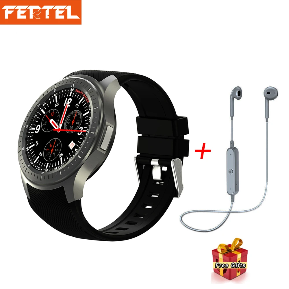 Classic Smart Watch 3G WIFI GPS DM368 Smartwatch 1.39" Android 5.1 MTK6580 Quad Core Heart Rate Wrist Phone PK LF16 LEM4 | Электроника