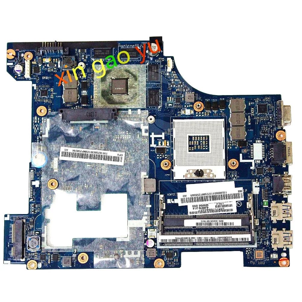 Оригинальная материнская плата для ноутбука Lenovo G580 11S900007 LA-7981P PGA989 SLJ8E HM76 DDR3 100 тестирование идеально
Оригинальная материнская плата для ноутбука Lenovo G580 11S900007 LA-7981P PGA989 SLJ8E HM76 DDR3 100 тестирование идеально