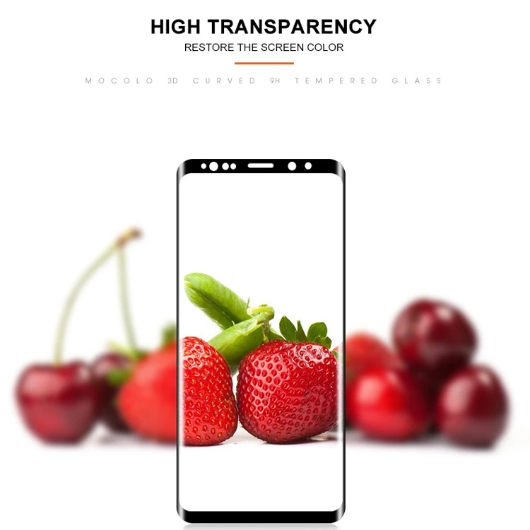 Full Glue 0.33mm 9H 3D Round Edge Tempered Glass Film for Samsung Galaxy Note9
Full Glue 0.33mm 9H 3D Round Edge Tempered Glass Film for Samsung Galaxy Note9