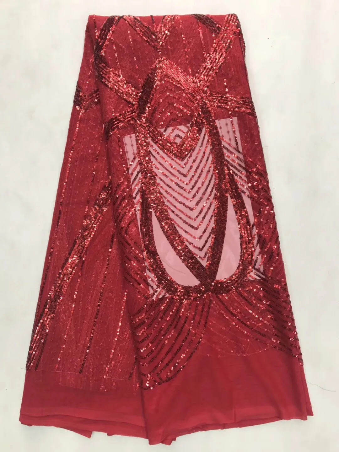Latest Design Beaded Lace Fabric High Quality African Tulle Lace Fabric With Sequins French Net Lace Fabric 5 Yards JL136
Latest Design Beaded Lace Fabric High Quality African Tulle Lace Fabric With Sequins French Net Lace Fabric 5 Yards JL136