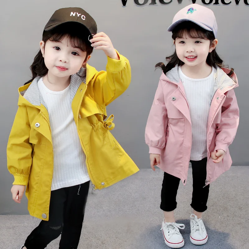 Children's Windbreaker for Infant Girls Kids Outerwear for Girl Spring Autumn Solid Kids Clothes Age 1-4 Y Children Trench Coats
Children's Windbreaker for Infant Girls Kids Outerwear for Girl Spring Autumn Solid Kids Clothes Age 1-4 Y Children Trench Coats