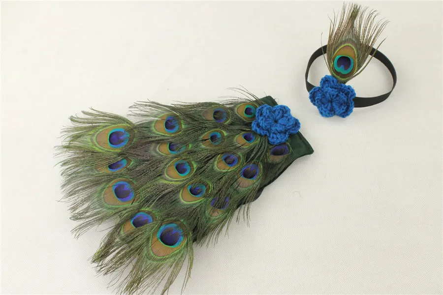 Newborn Photography Clothing Peacock Feather+Baby Headband 2pcs/set Photography Babies Accessories Baby Photo Props Costume
Newborn Photography Clothing Peacock Feather+Baby Headband 2pcs/set Photography Babies Accessories Baby Photo Props Costume