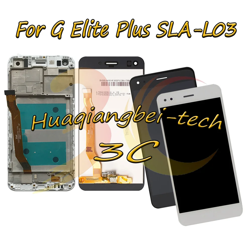 5.0'' New For Huawei G Elite Plus SLA-L03 Full LCD DIsplay + Touch Screen Digitizer Assembly + Frame Cover 100% Tested
5.0'' New For Huawei G Elite Plus SLA-L03 Full LCD DIsplay + Touch Screen Digitizer Assembly + Frame Cover 100% Tested