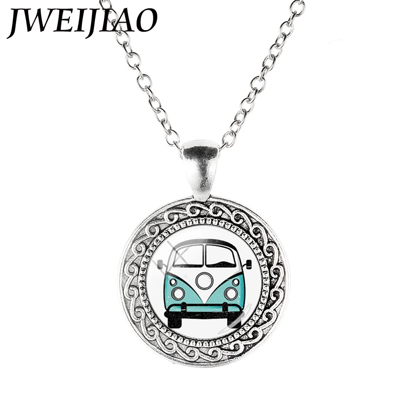 JWEIJIAO Vintage Peace Sign Logo Van Bus Necklace High Quality Round Metal Pendant Chokers Link Chains Necklace Jewelry CT110
JWEIJIAO Vintage Peace Sign Logo Van Bus Necklace High Quality Round Metal Pendant Chokers Link Chains Necklace Jewelry CT110