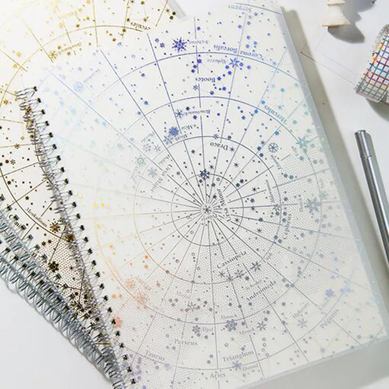 Star Gilding A5 Notebooks Subgrid Line Blank Pixel Painting Student Stationery Square Lattice Laser Spiral Diary
Star Gilding A5 Notebooks Subgrid Line Blank Pixel Painting Student Stationery Square Lattice Laser Spiral Diary