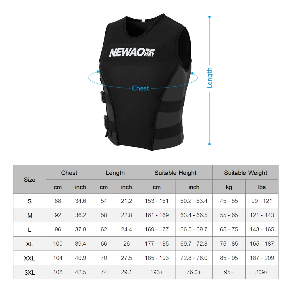 Professional Adults Life Jacket Neoprene Safety Life Vest Rescue Wakeboard Swimming piscina flamenco flotador infantil
Professional Adults Life Jacket Neoprene Safety Life Vest Rescue Wakeboard Swimming piscina flamenco flotador infantil