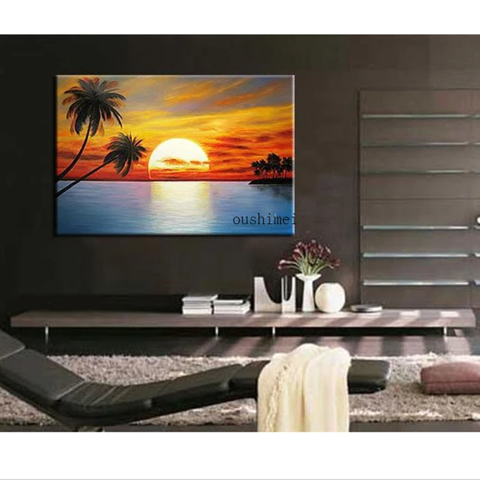 Handmade Painting On Canvas Wall Art Home Decor Canvas Paintings For Living Room Sunrise Landscape Pictures Seascape
Handmade Painting On Canvas Wall Art Home Decor Canvas Paintings For Living Room Sunrise Landscape Pictures Seascape