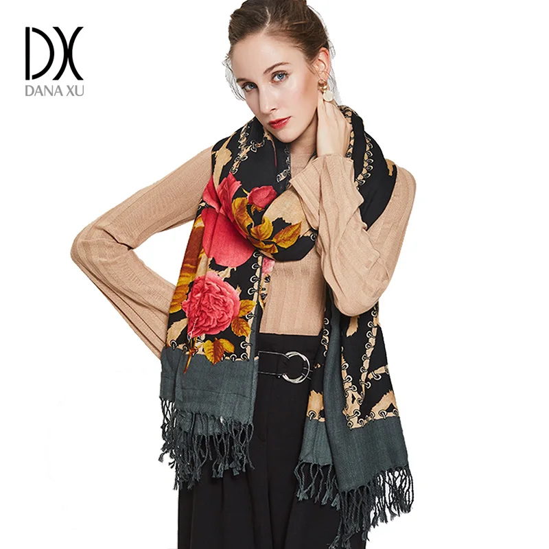 Fashion Scarves and Shawls Women Luxury Brand Large Pashmina Warm Wool Winter Poncho Blanket Shawl Cashmere Hijabs Wrap 2017
Fashion Scarves and Shawls Women Luxury Brand Large Pashmina Warm Wool Winter Poncho Blanket Shawl Cashmere Hijabs Wrap 2017
