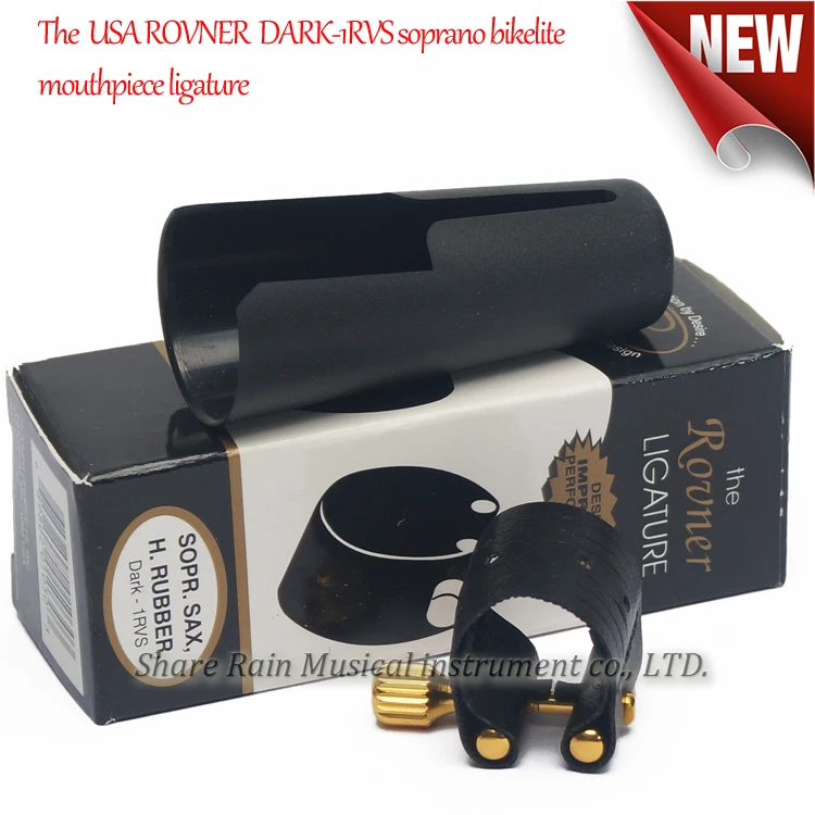 The USA ROVNER DARK 1RVS soprano bakelite mouthpiece can use soprano bakelite Hard rubber mouthpiece ligature
The USA ROVNER DARK 1RVS soprano bakelite mouthpiece can use soprano bakelite Hard rubber mouthpiece ligature