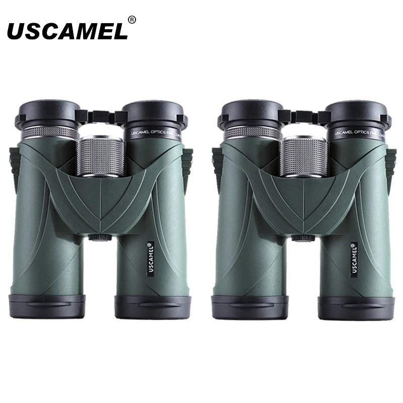 USCAMEL 2 шт. охотничьи прицелы для кемпинга 10x42 8x42 бинокль с шейным ремешком сумка