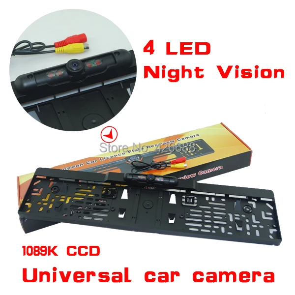 Wholesale !! New car license plate camera with IR led lights car Rear Camera Night Vision European License Plate,Free Shipping
Wholesale !! New car license plate camera with IR led lights car Rear Camera Night Vision European License Plate,Free Shipping