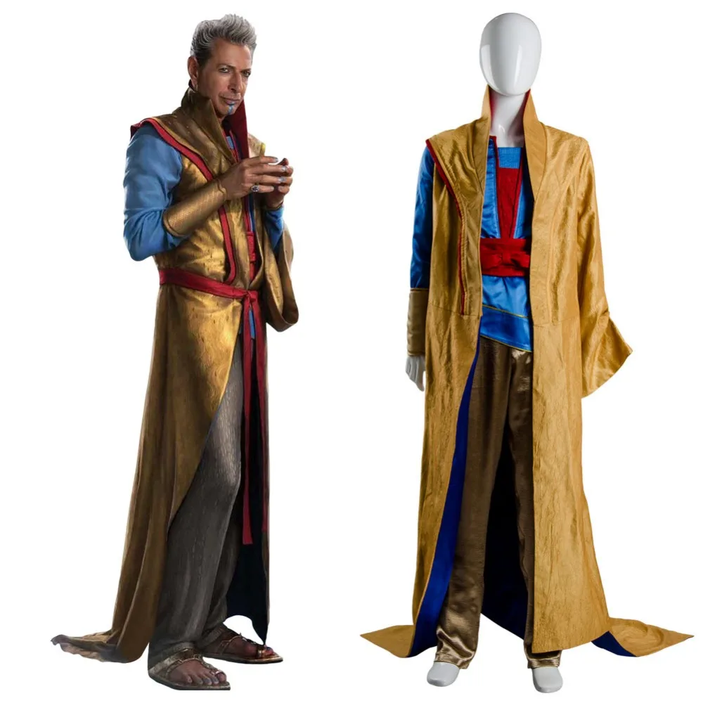 Cosplay Thor 3 Ragnarok Grandmaster En Dwi Gast Cosplay Costume Outfit Robe Cloak Suit Halloween Carnival Adult Costume Full Set
Cosplay Thor 3 Ragnarok Grandmaster En Dwi Gast Cosplay Costume Outfit Robe Cloak Suit Halloween Carnival Adult Costume Full Set