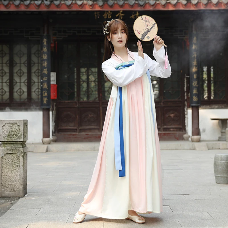 Classical Dance Costume For Women Hanfu Chinese Festival Outfit Oriental Fairy Dress Lady Embroidery Performance Clothes DF1059
Classical Dance Costume For Women Hanfu Chinese Festival Outfit Oriental Fairy Dress Lady Embroidery Performance Clothes DF1059