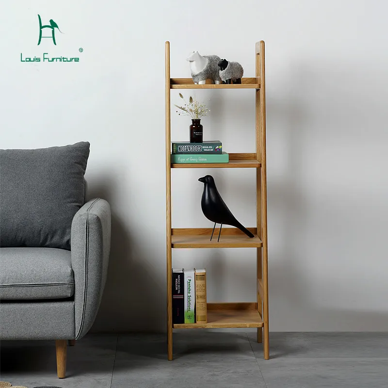 Louis Fashion Simple Solid Wood Bookshelf Combination Baffle Storage Rack Simple Modern Household Living Room Side Frame
Louis Fashion Simple Solid Wood Bookshelf Combination Baffle Storage Rack Simple Modern Household Living Room Side Frame