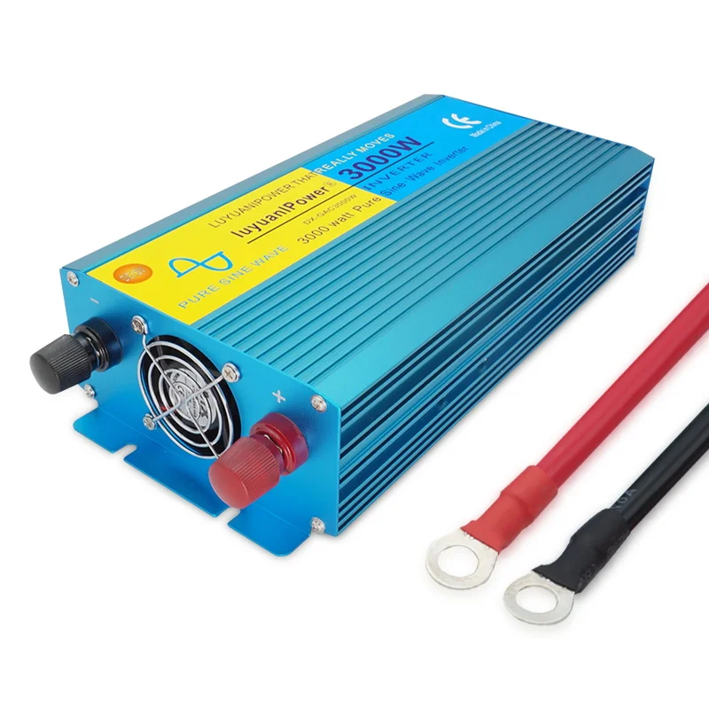 3000W Digital Display PURE SINE WAVE POWER INVERTER DC 12V/24V To AC 110V/220V CAMPING BOAT Converter With LCD Displa
3000W Digital Display PURE SINE WAVE POWER INVERTER DC 12V/24V To AC 110V/220V CAMPING BOAT Converter With LCD Displa