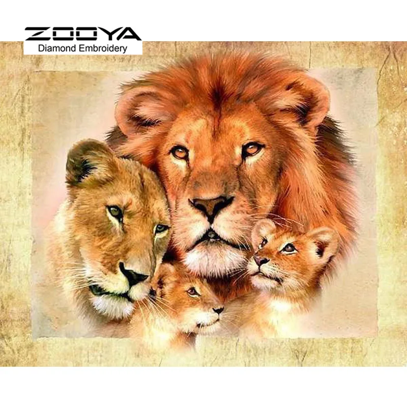 Lion Family Diamond Painting Cross Stitch Full Diamond Embroidery Europe Home Decoration Square Drill Animal Series BJ354
Lion Family Diamond Painting Cross Stitch Full Diamond Embroidery Europe Home Decoration Square Drill Animal Series BJ354